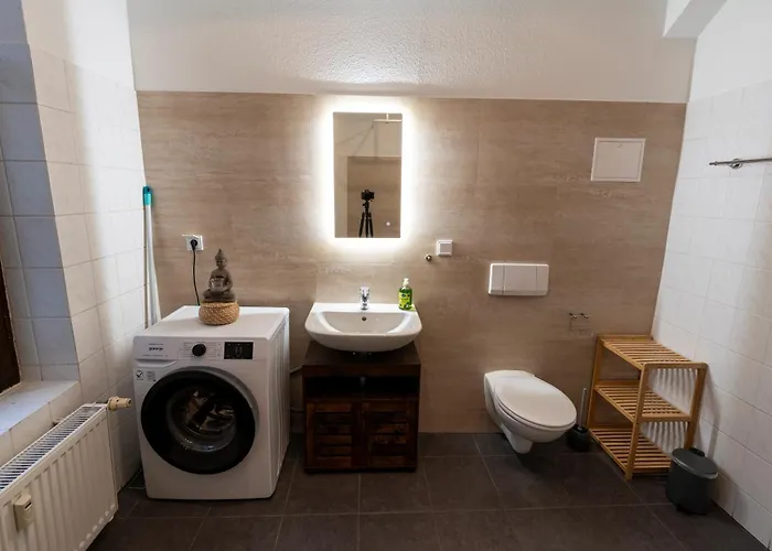 Md-3 Heidestrasse-zentrumsnah-2 Schlafzimmer-voll Ausgestattet Lägenhet Magdeburg